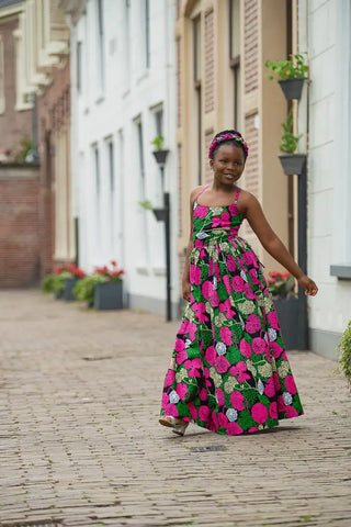 MINI PALESA MAXI FLORAL DRESS Kid’s Dress