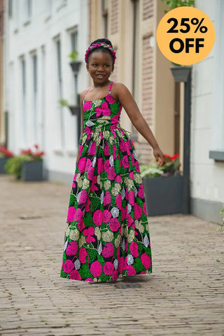 MINI PALESA MAXI FLORAL DRESS Kid’s Dress