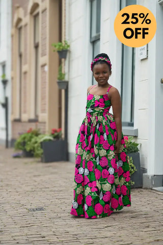 MINI PALESA MAXI FLORAL DRESS Kid’s Dress