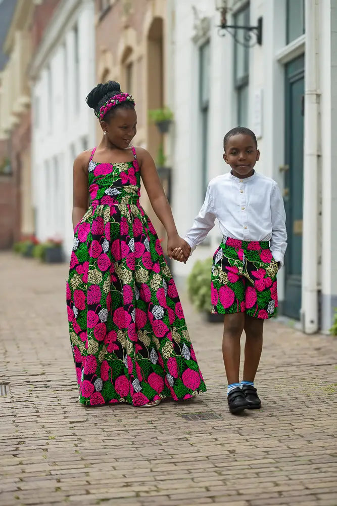 MINI PALESA MAXI FLORAL DRESS Kid’s Dress