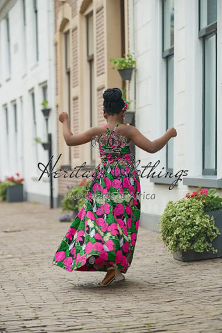 MINI PALESA MAXI FLORAL DRESS Kid’s Dress