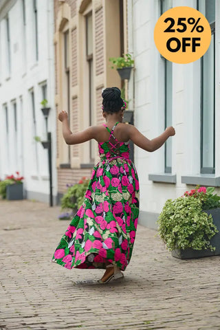 MINI PALESA MAXI FLORAL DRESS Kid’s Dress