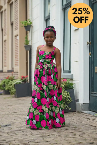 MINI PALESA MAXI FLORAL DRESS Kid’s Dress