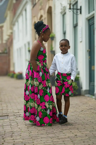 MINI PALESA MAXI FLORAL DRESS Kid’s Dress