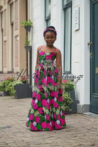 MINI PALESA MAXI FLORAL DRESS Kid’s Dress