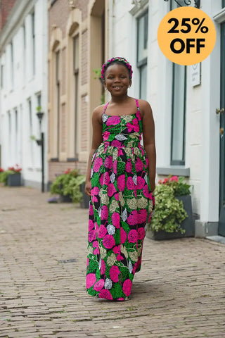 MINI PALESA MAXI FLORAL DRESS Kid’s Dress