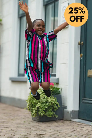 MINI PEJU PINK BOY SET BOYS