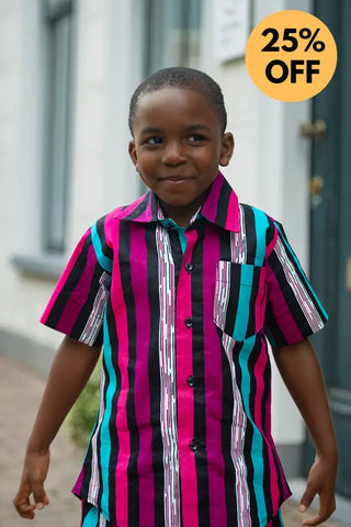 MINI PEJU PINK BOY SET BOYS