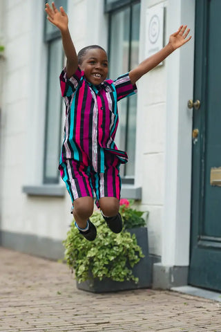 MINI PEJU PINK BOY SET BOYS