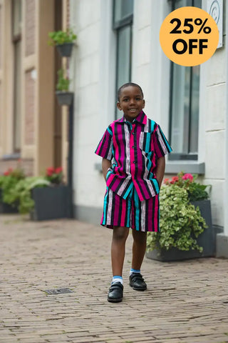 MINI PEJU PINK BOY SET BOYS