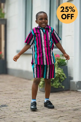 MINI PEJU PINK BOY SET BOYS