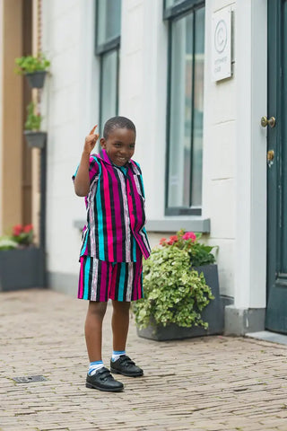 MINI PEJU PINK BOY SET BOYS