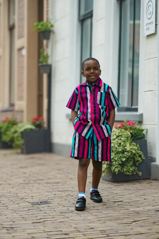 MINI PEJU PINK BOY SET BOYS