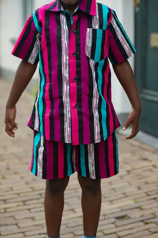 MINI PEJU PINK BOY SET BOYS