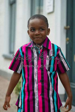 MINI PEJU PINK BOY SET BOYS