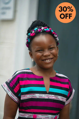 MINI PEJU PINK BRAIDED HEADBAND Kid’s Headband