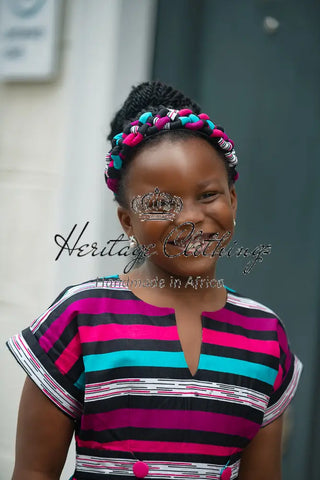 MINI PEJU PINK BRAIDED HEADBAND Kid’s Headband