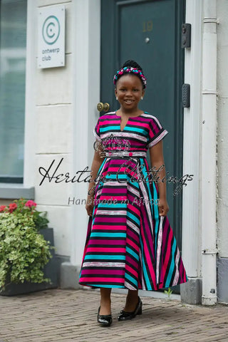 MINI PEJU PINK DRESS Kid’s Dress