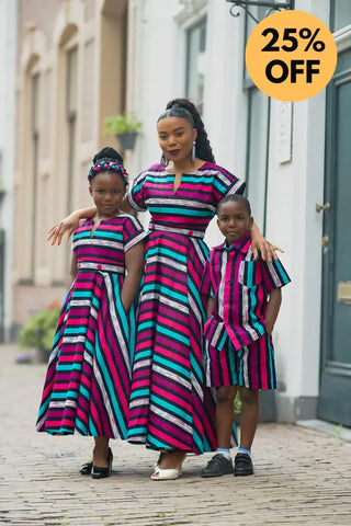 MINI PEJU PINK DRESS Kid’s Dress