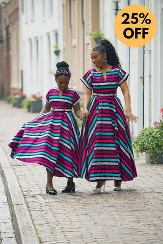 MINI PEJU PINK DRESS Kid’s Dress