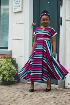 Mini Peju Pink Dress