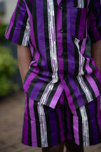MINI PEJU PURPLE BOY SET BOYS