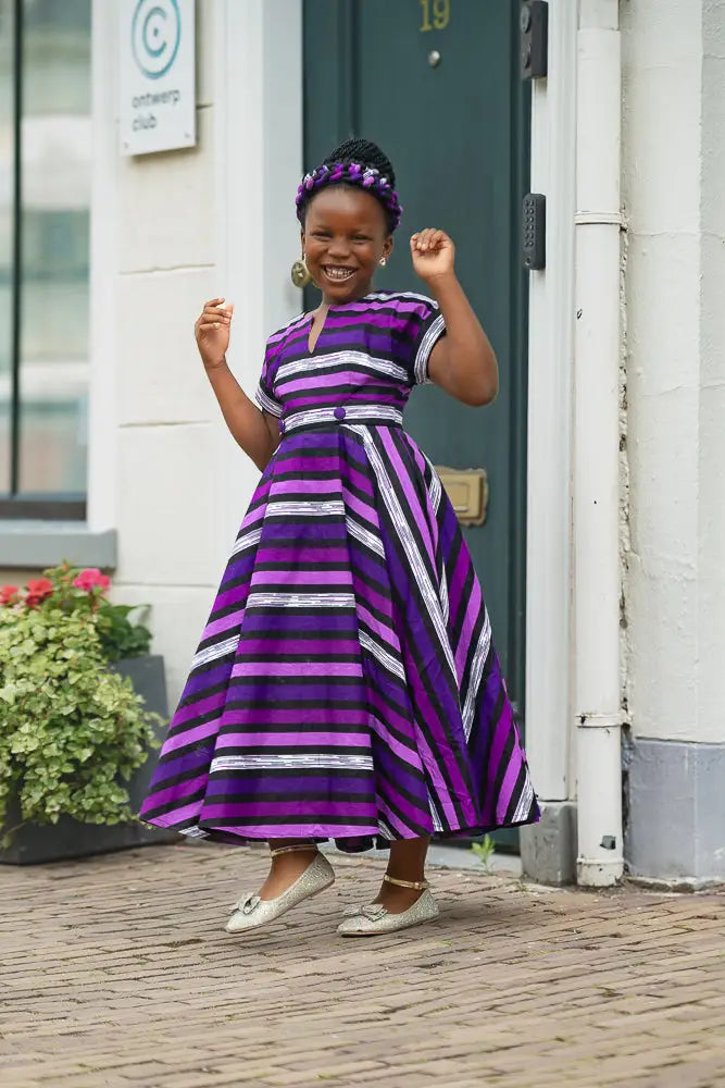 MINI PEJU PURPLE DRESS Kid’s Dress