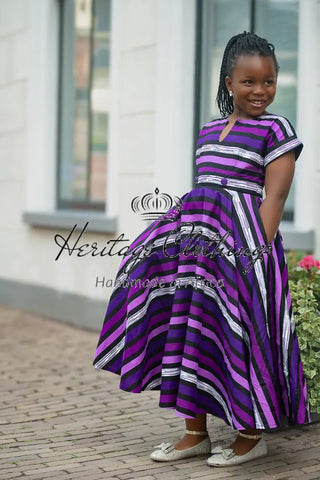 MINI PEJU PURPLE DRESS Kid’s Dress