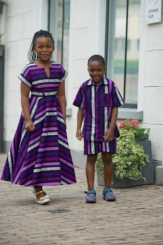 MINI PEJU PURPLE DRESS Kid’s Dress