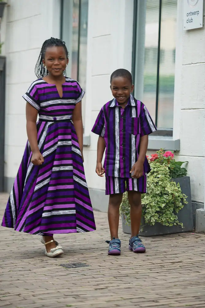 MINI PEJU PURPLE DRESS Kid’s Dress