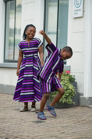 MINI PEJU PURPLE DRESS Kid’s Dress