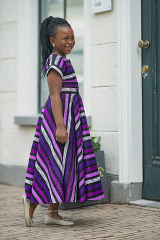 MINI PEJU PURPLE DRESS Kid’s Dress