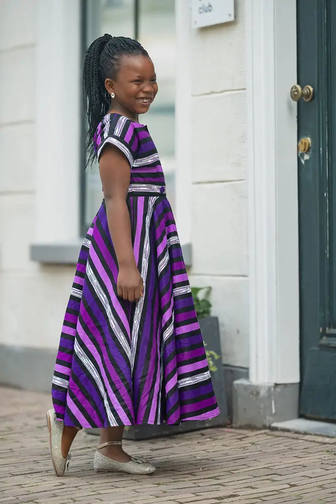 MINI PEJU PURPLE DRESS Kid’s Dress
