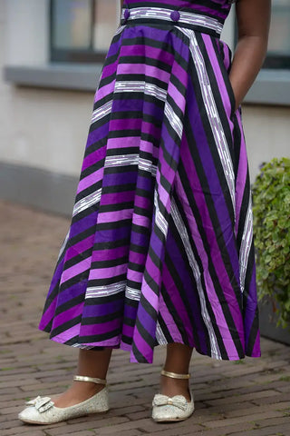 MINI PEJU PURPLE DRESS Kid’s Dress