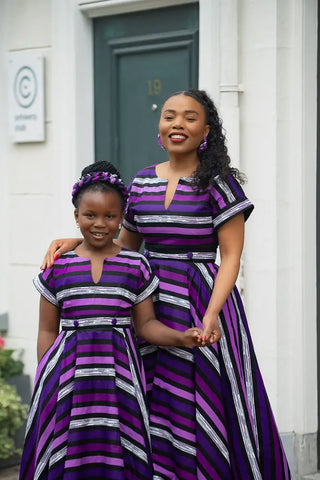 MINI PEJU PURPLE DRESS Kid’s Dress