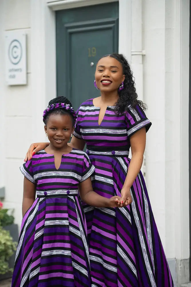 MINI PEJU PURPLE DRESS Kid’s Dress