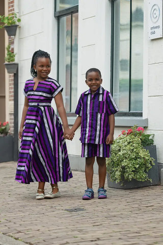 MINI PEJU PURPLE DRESS Kid’s Dress