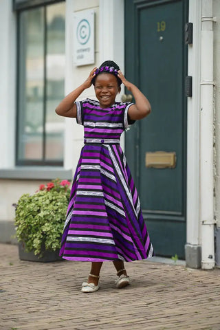MINI PEJU PURPLE DRESS Kid’s Dress