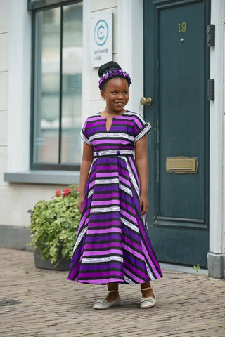 MINI PEJU PURPLE DRESS Kid’s Dress