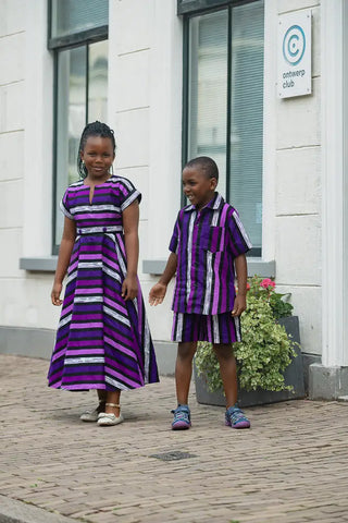 MINI PEJU PURPLE DRESS Kid’s Dress