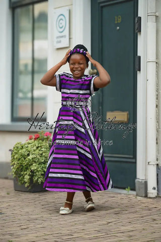 MINI PEJU PURPLE DRESS Kid’s Dress