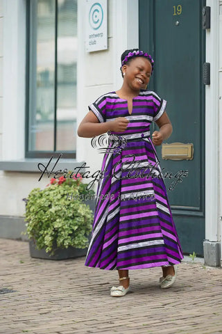 MINI PEJU PURPLE DRESS Kid’s Dress