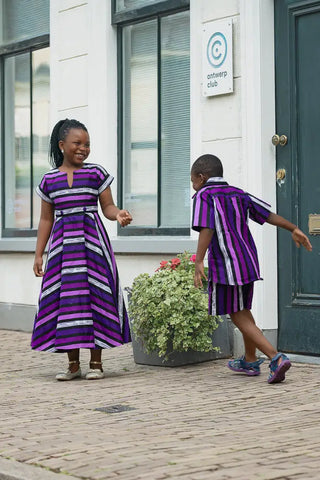 MINI PEJU PURPLE DRESS Kid’s Dress