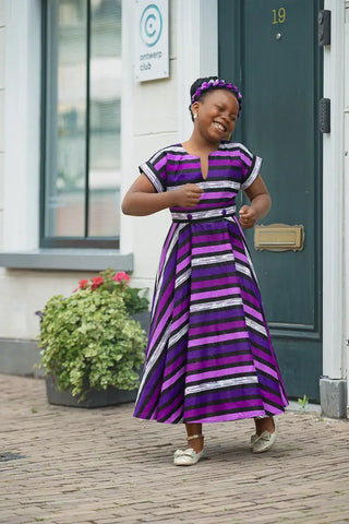 MINI PEJU PURPLE DRESS Kid’s Dress
