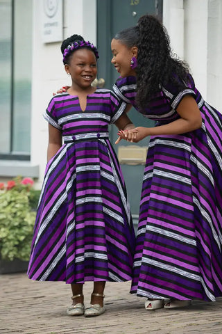 MINI PEJU PURPLE DRESS Kid’s Dress