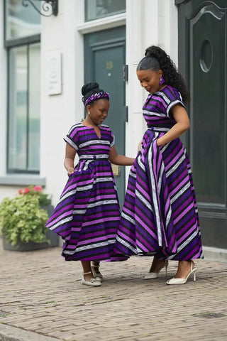 MINI PEJU PURPLE DRESS Kid’s Dress