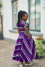 MINI PEJU PURPLE DRESS Kid’s Dress