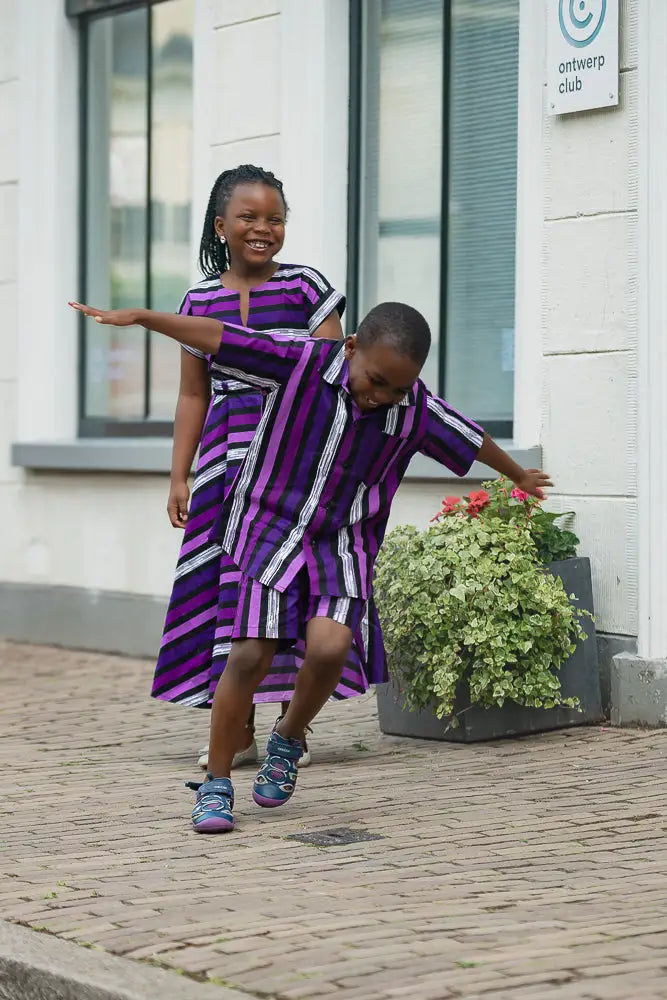 MINI PEJU PURPLE DRESS Kid’s Dress