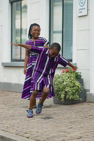 MINI PEJU PURPLE DRESS Kid’s Dress