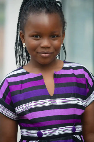 MINI PEJU PURPLE DRESS Kid’s Dress